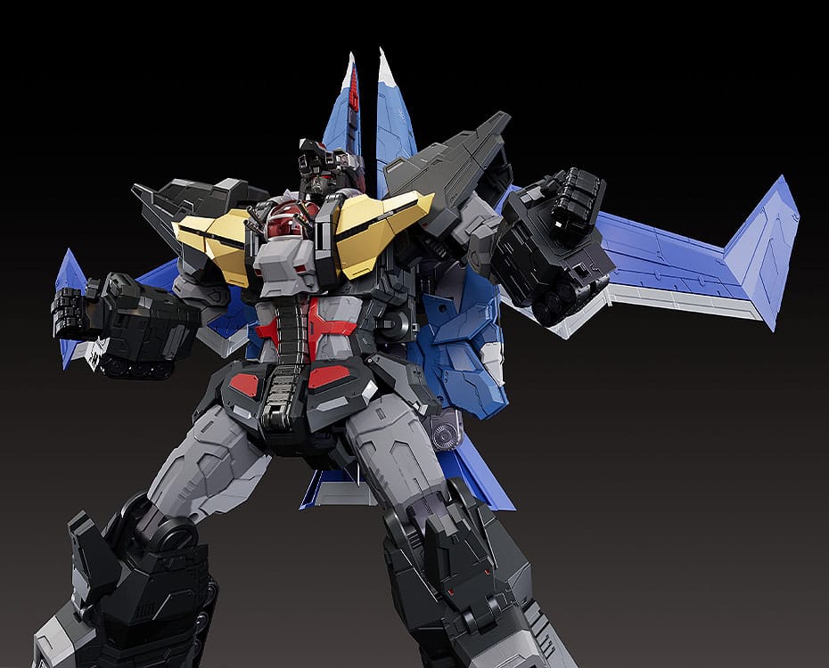 Dancouga - Super Beast Machine God Diecast / PVC Action Figure The Gattai Black Wing 20 cm