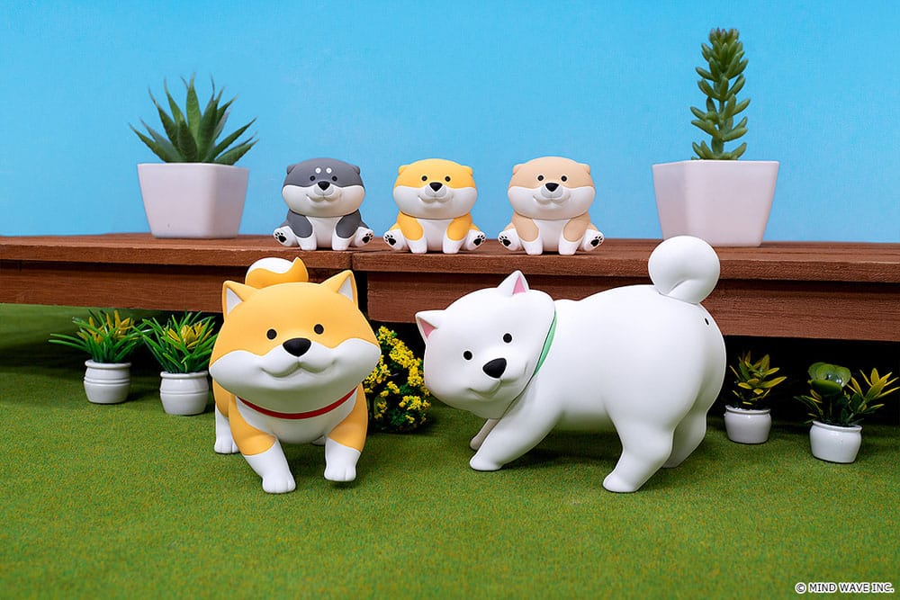 Shibanban PVC Figures 6 cm Blind Box Assortment (6)