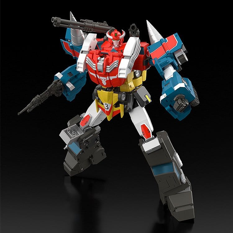 The Brave Fighter of Legend Da-Garn Action Figure The Gattai Land Bison 27 cm