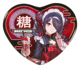 Needy Streamer Overload Needy Streamer Chinese Restaurant Series Heart-Shaped Pinback Button Ame