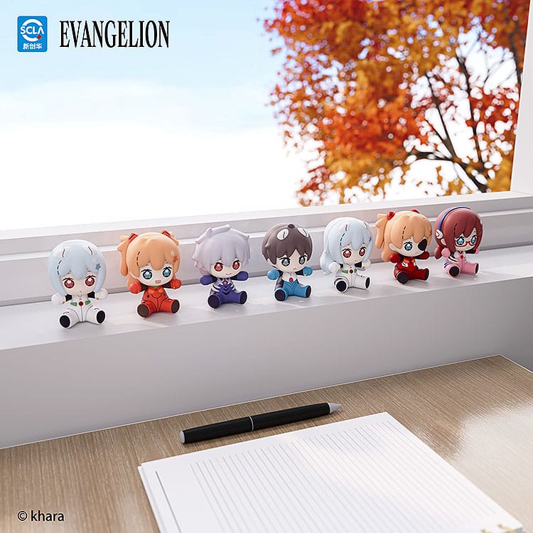Neon Genesis Evangelion: Rebuild of Evangelion Huggy Good Smile Chibi Figure Asuka Shikinami Langley: Plugsuit Ver. 7 cm