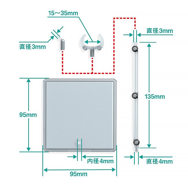 The Simple Stand for Figures & Models 3-Pack