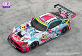 Hatsune Miku GT Project Vehicle Hatsune Miku AMG 2024 Season Opening Ver. 7 cm 1/64 Action Figure
