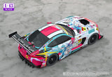 Hatsune Miku GT Project Vehicle Hatsune Miku AMG 2024 Season Opening Ver. 7 cm 1/64 Action Figure