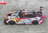 Hatsune Miku GT Project Vehicle 1/18 Good Smile Hatsune Miku AMG 2021 SUPER GT 100th Race Commemorative Ver. 26 cm