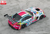 Hatsune Miku GT Project Vehicle 1/18 Good Smile Hatsune Miku AMG 2024 Season Opening Ver. 26 cm