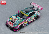 Hatsune Miku GT Project Vehicle 1/43 Good Smile Hatsune Miku AMG 2020 SUPER GT Okayama Test Ver. 11 cm