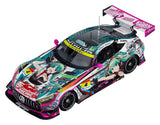 Hatsune Miku GT Project Vehicle 1/43 Good Smile Hatsune Miku AMG 2020 SUPER GT Okayama Test Ver. 11 cm
