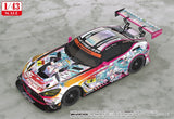 Hatsune Miku GT Project Vehicle 1/43 Good Smile Hatsune Miku AMG 2021 SUPER GT 100th Race Commemorative Ver. 11 cm