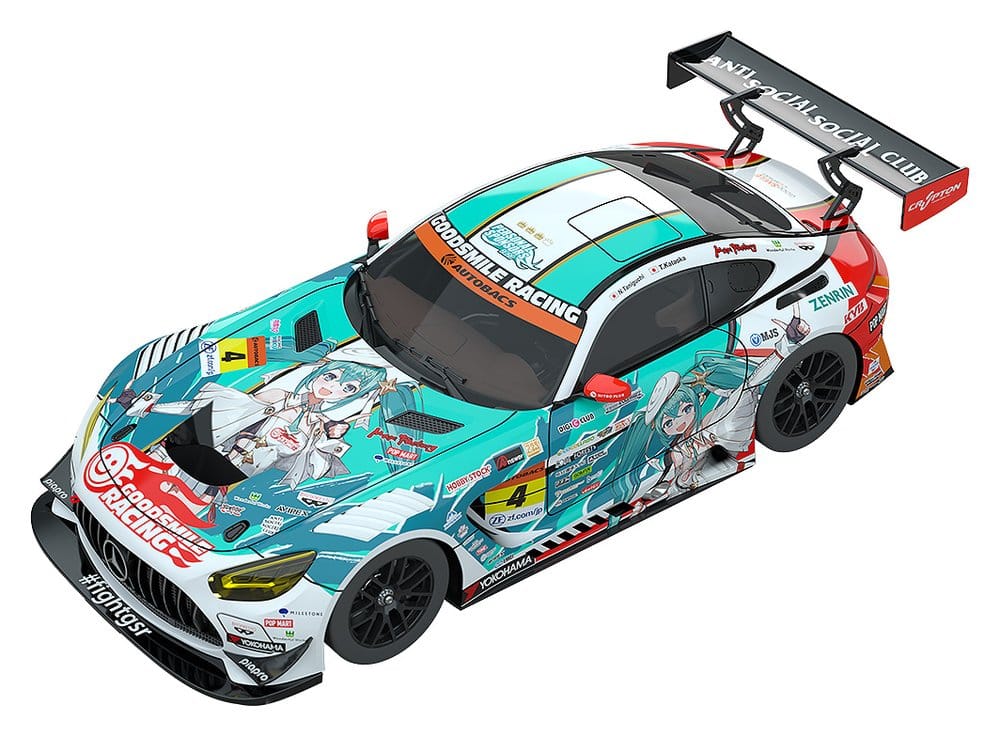 Hatsune Miku GT Project Vehicle 1/43 Good Smile Hatsune Miku AMG 2023 Season Opening Ver. 11 cm
