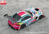Hatsune Miku GT Project Vehicle 1/43 Good Smile Hatsune Miku AMG 2024 Season Opening Ver. 11 cm