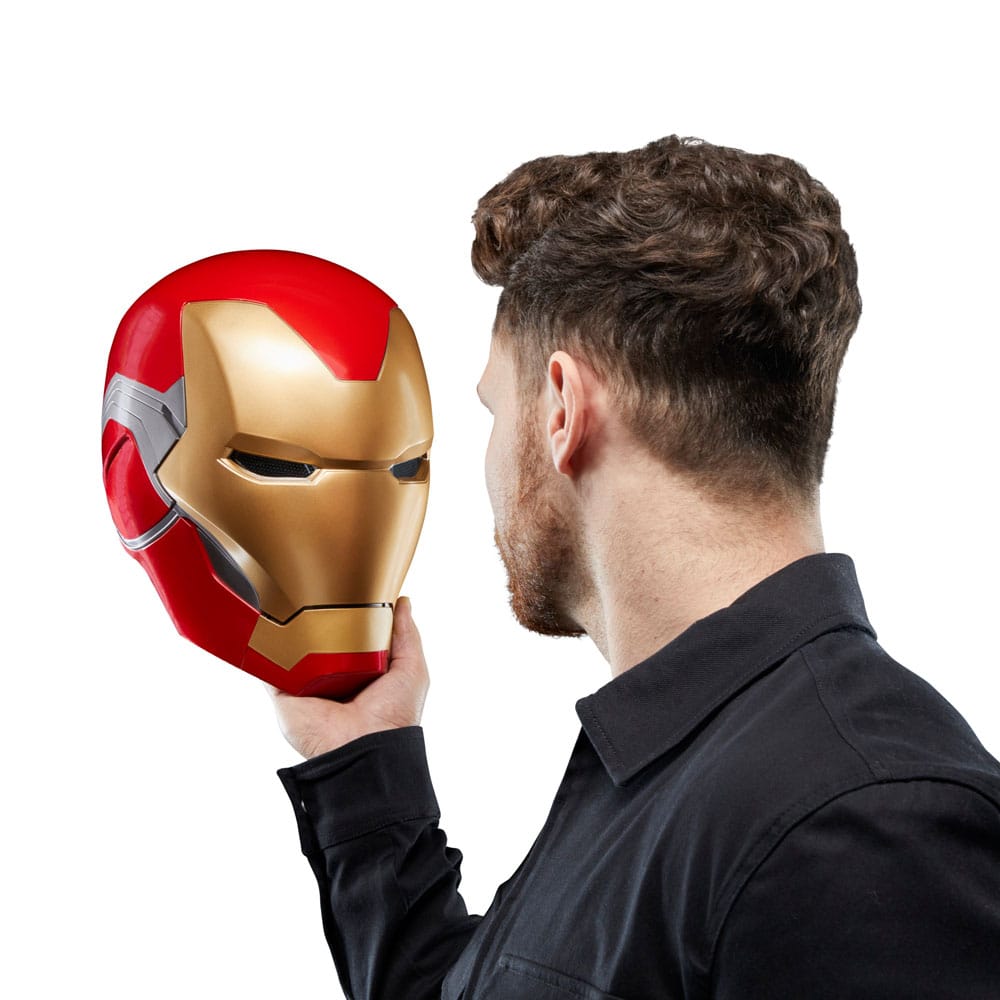 Avengers: Endgame Marvel Legends Series Iron Man Mark LXXXV Electronic Helmet