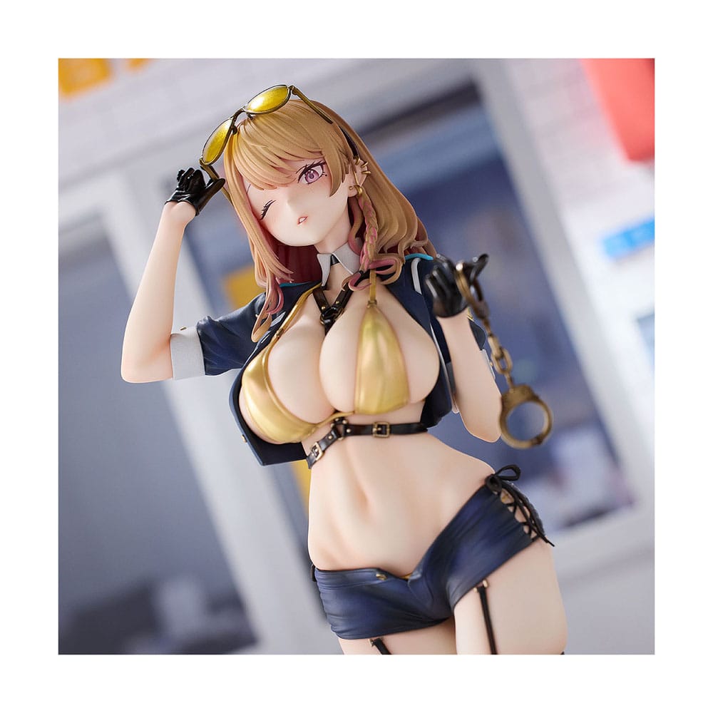 Original Character PVC Statue 1/6 Gal Policewoman Takanashi Arisa Deluxe Edition 27 cm