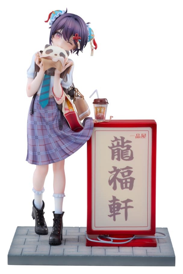 Original Character PVC Figure 1/6 Panda Nikuman-chan Deluxe Edition 26 cm