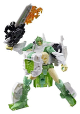 Transformers Generations War for Cybertron: Siege Deluxe Class Action Figure WFC-S15 Autobot Greenlight & Battle Masters Dazzlestrike 14 cm