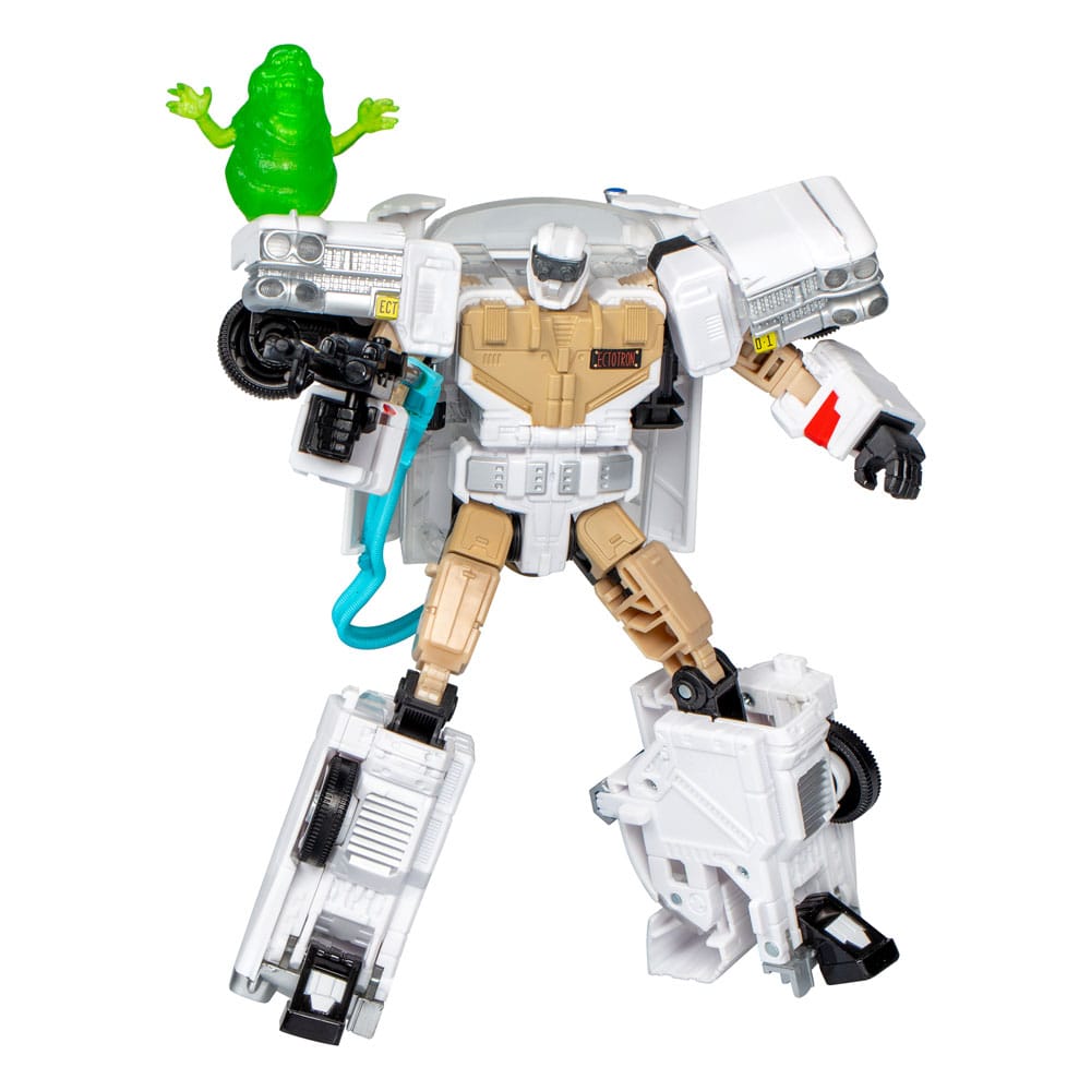Transformers x Ghostbusters Ectotron Ecto-1 18 cm Action Figure
