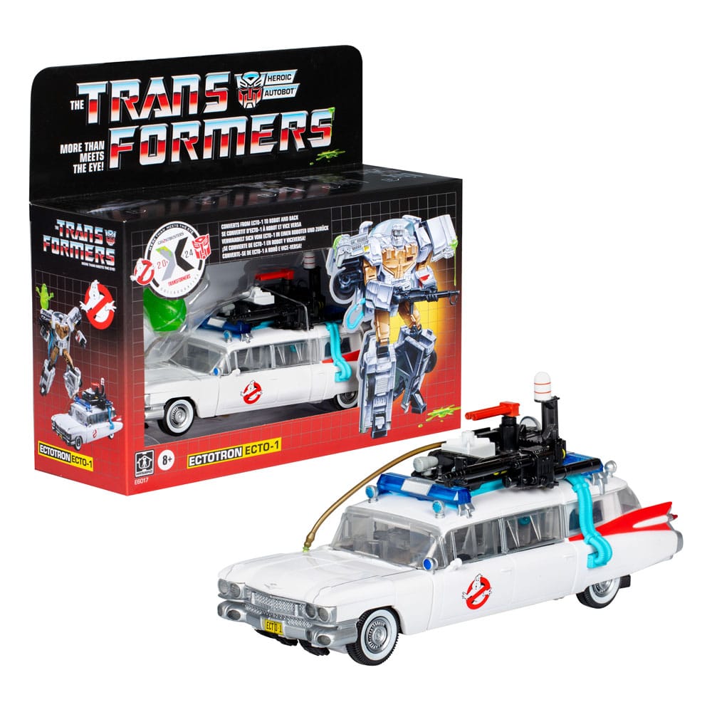 Transformers x Ghostbusters Ectotron Ecto-1 18 cm Action Figure
