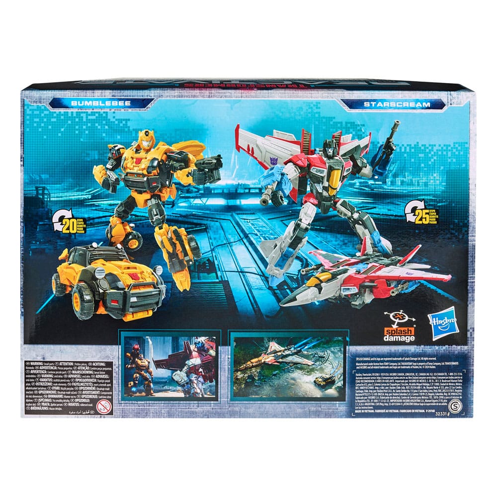 Transformers: Reactivate Bumblebee & Starscream 16 cm Action Figure 2-Pack