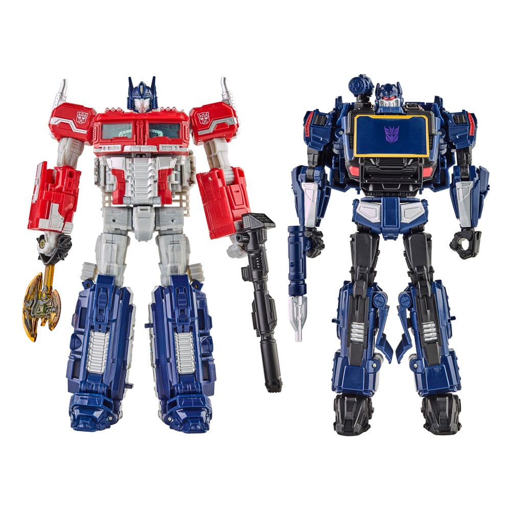 Transformers: Reactivate Optimus Prime & Soundwave 16 cm Action Figure 2-Pack