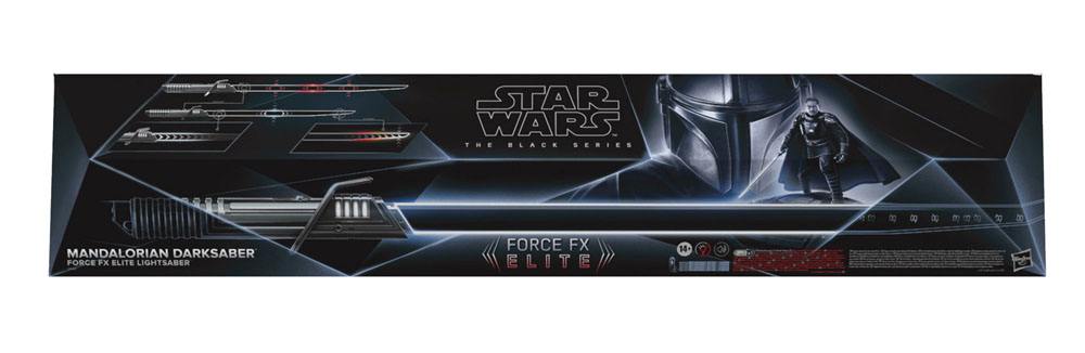 Star Wars The Mandalorian Black Series Mandalorian Darksaber Force FX Elite Lightsaber 1/1 Scale Replica
