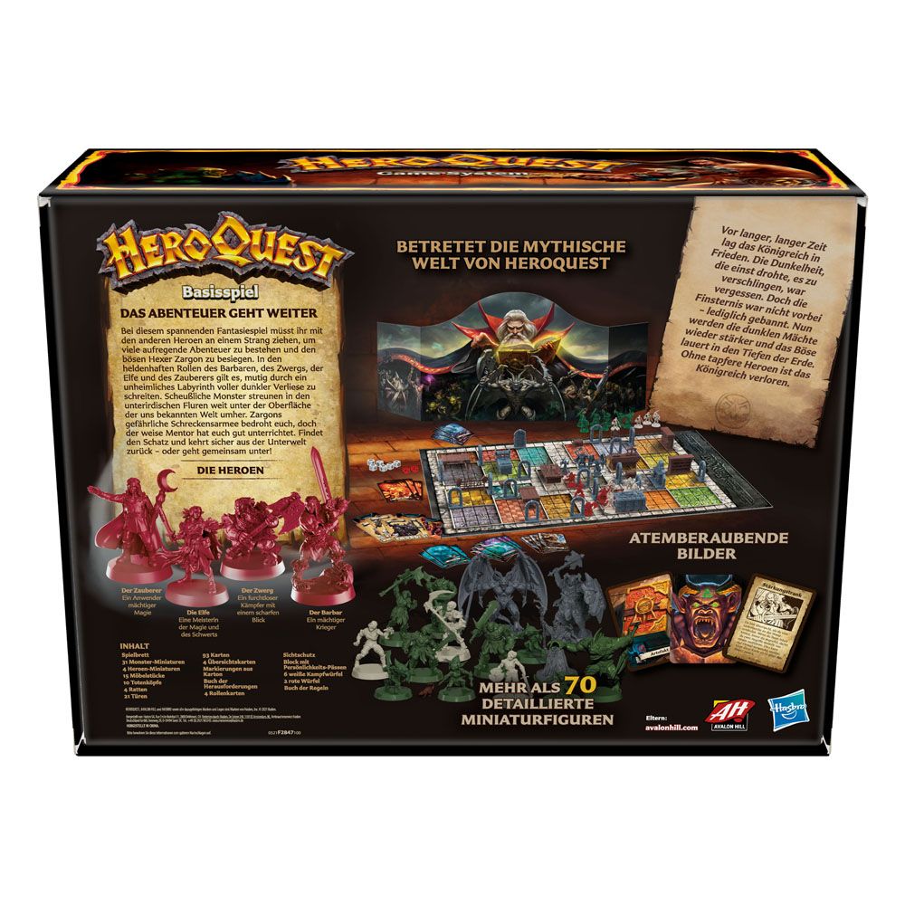 HeroQuest Board Game Basisspiel german