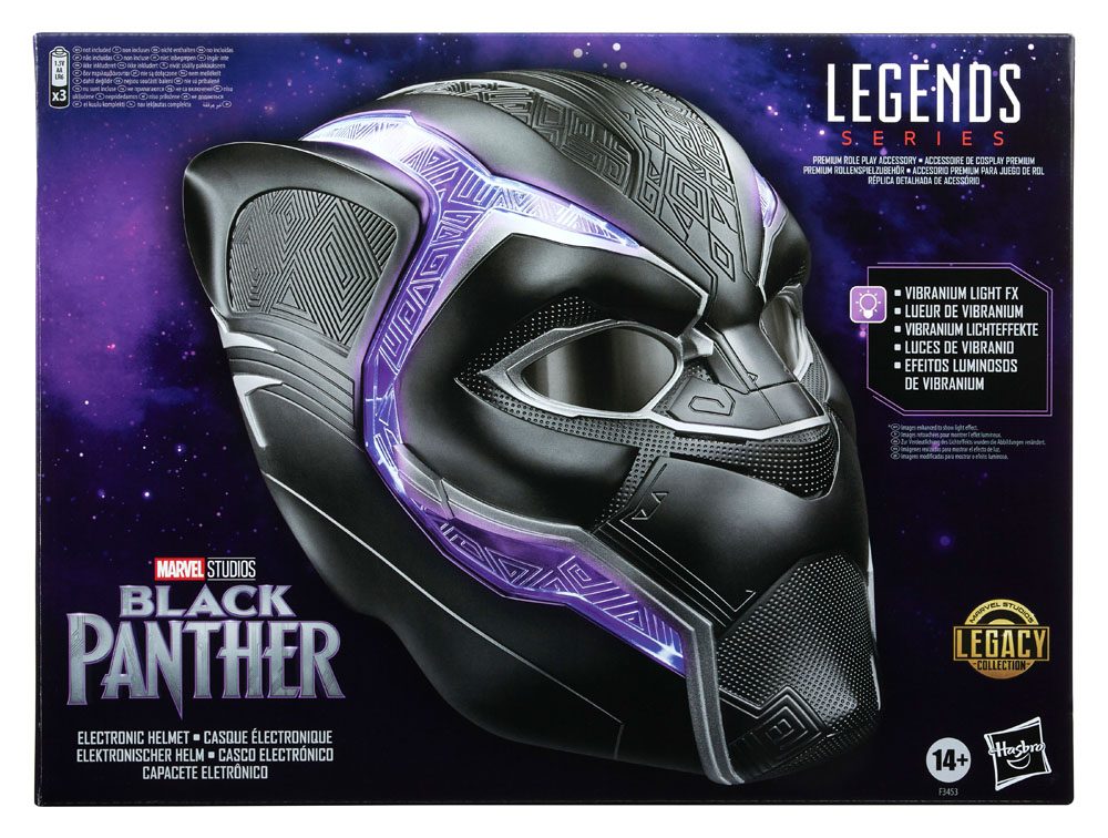 Marvel Black Panther Marvel Legends Series Black Panther Electronic Helmet