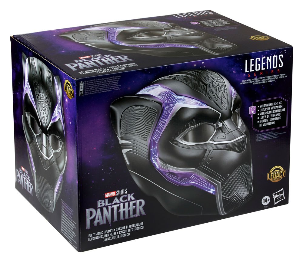 Marvel Black Panther Marvel Legends Series Black Panther Electronic Helmet