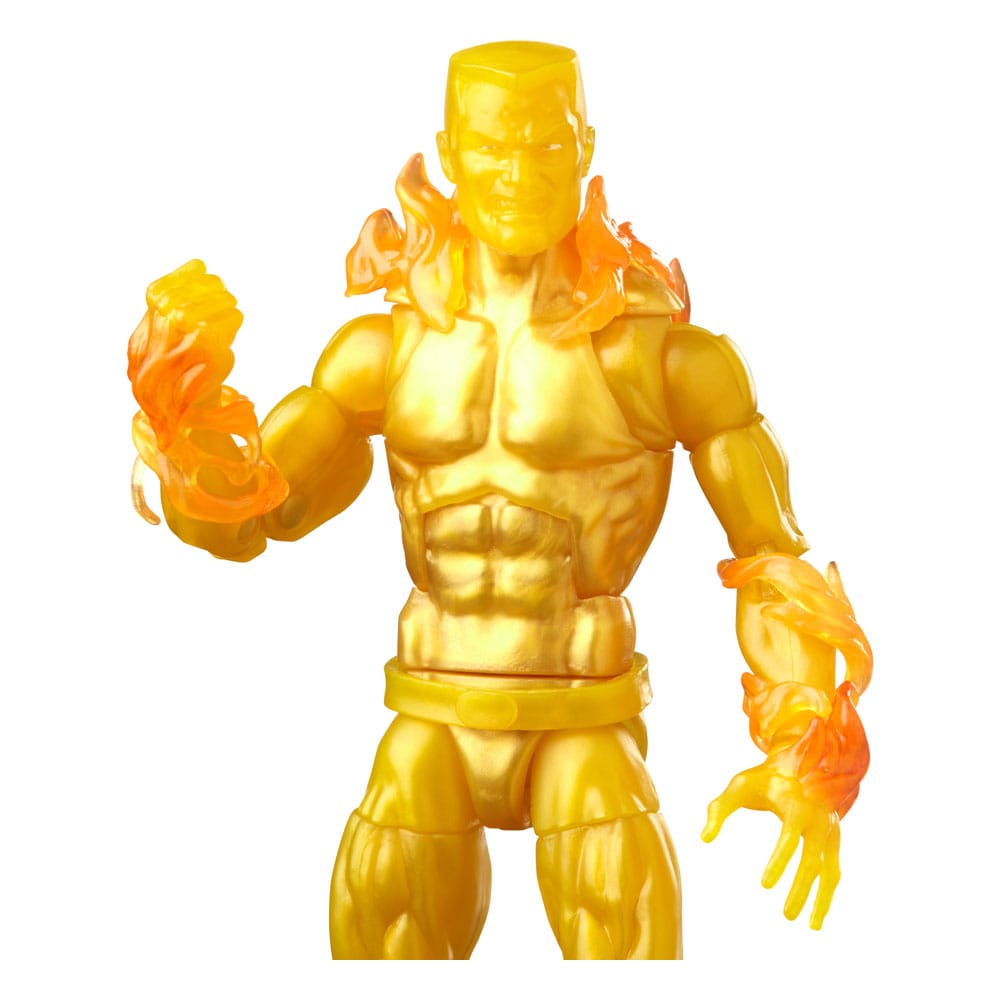 Marvel Legends Spider-Man, Silvermane, Human Fly, Molten Man, Razorback 15cm Action Figure 5-Pack