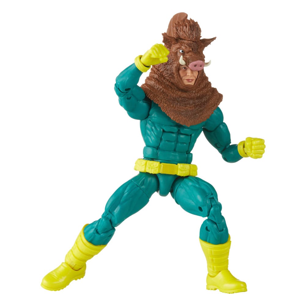 Marvel Legends Spider-Man, Silvermane, Human Fly, Molten Man, Razorback 15cm Action Figure 5-Pack