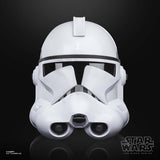 Star Wars The Clone Wars Phase II Clone Trooper Black Series Electrionic Helmet