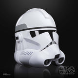 Star Wars The Clone Wars Phase II Clone Trooper Black Series Electrionic Helmet
