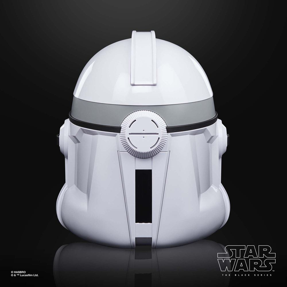 Star Wars The Clone Wars Phase II Clone Trooper Black Series Electrionic Helmet