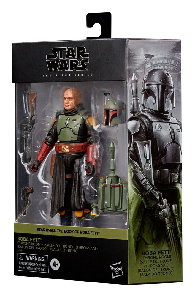 Star Wars: The Book of Boba Fett Black Series 2022 Boba Fett (Throne Room) 15 cm Deluxe Action Figure