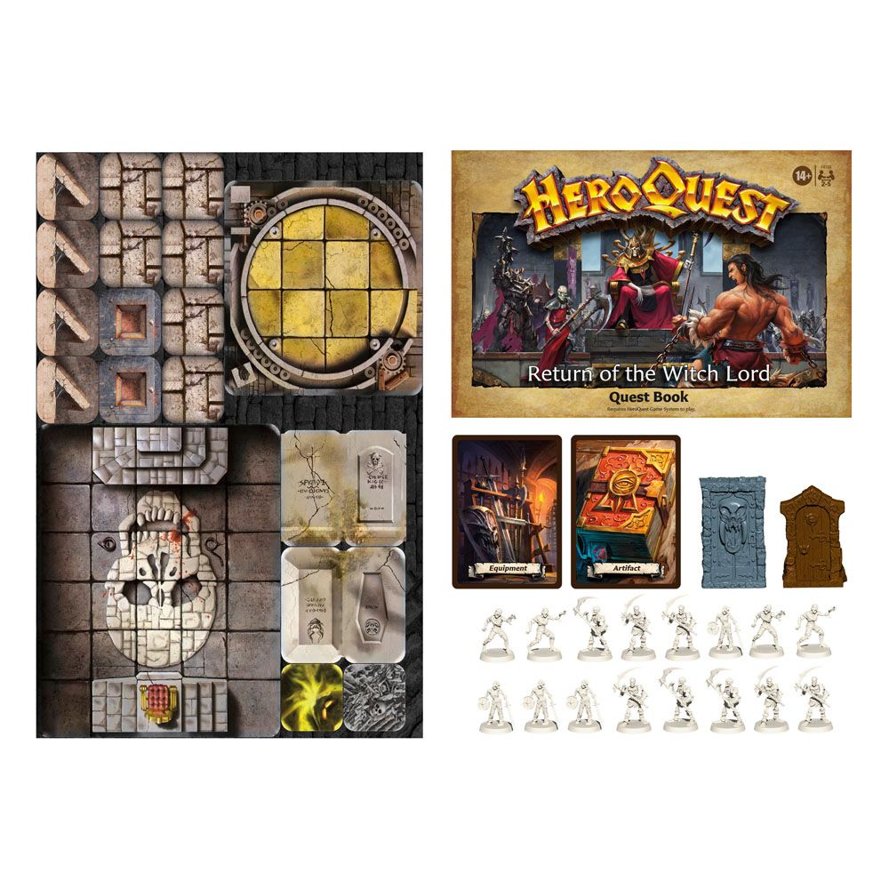 HeroQuest Return of the Witch Lord Quest Board Game Expansion