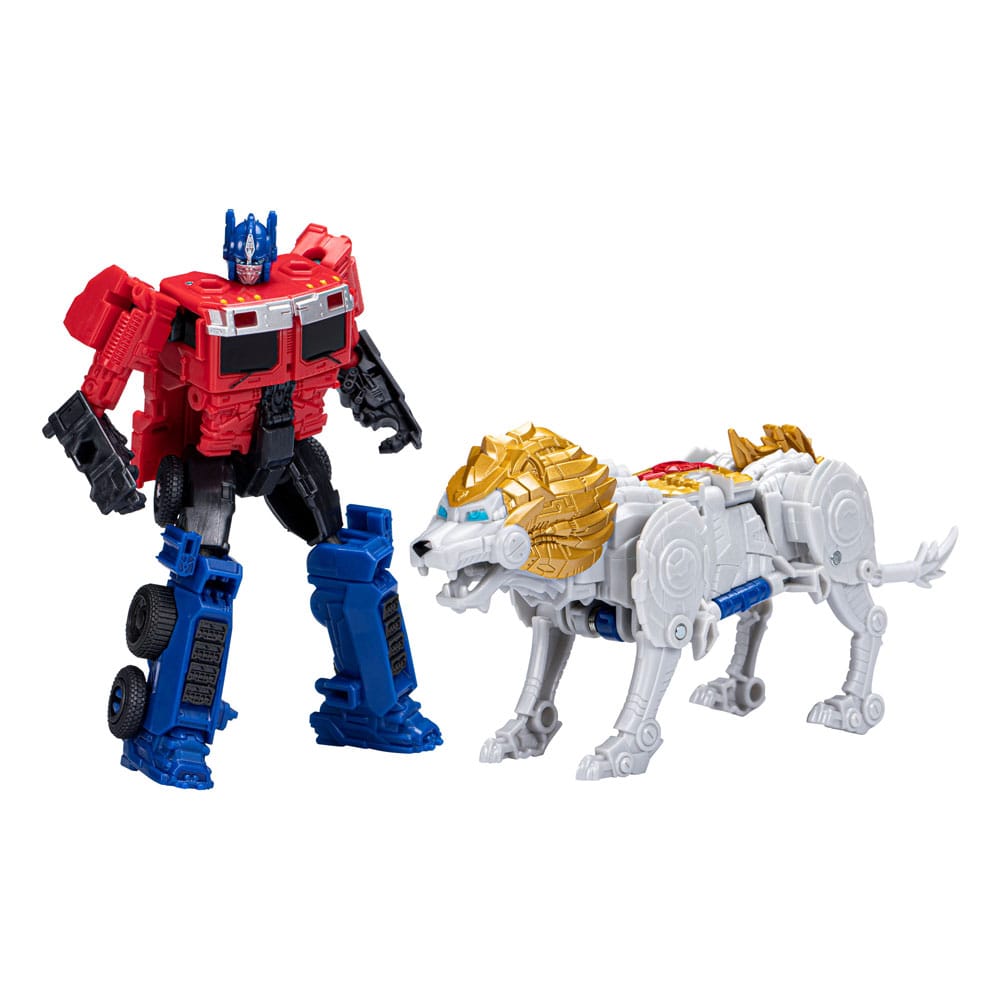 Transformers: Rise of the Beasts Beast Alliance Combiner Optimus Prime & Lionblade 13cm Action Figure 2-Pack