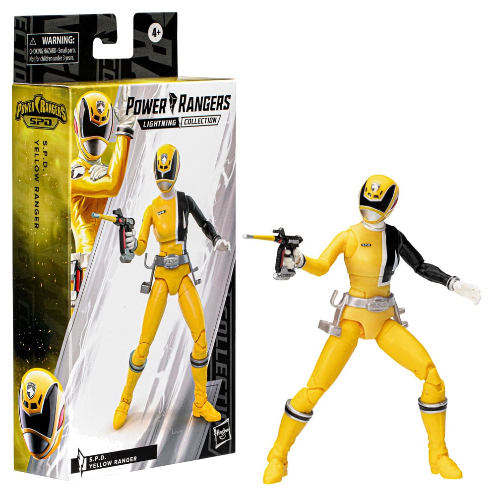 Power Rangers S.P.D. Yellow Ranger 15cm Lightning Collection Action Figure