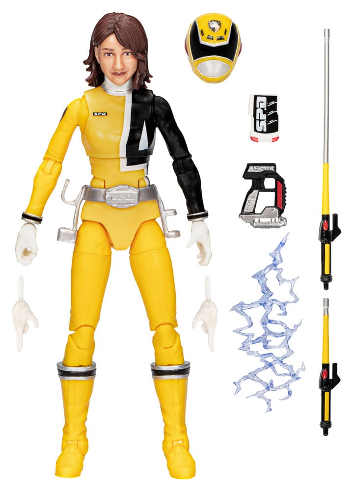 Power Rangers S.P.D. Yellow Ranger 15cm Lightning Collection Action Figure