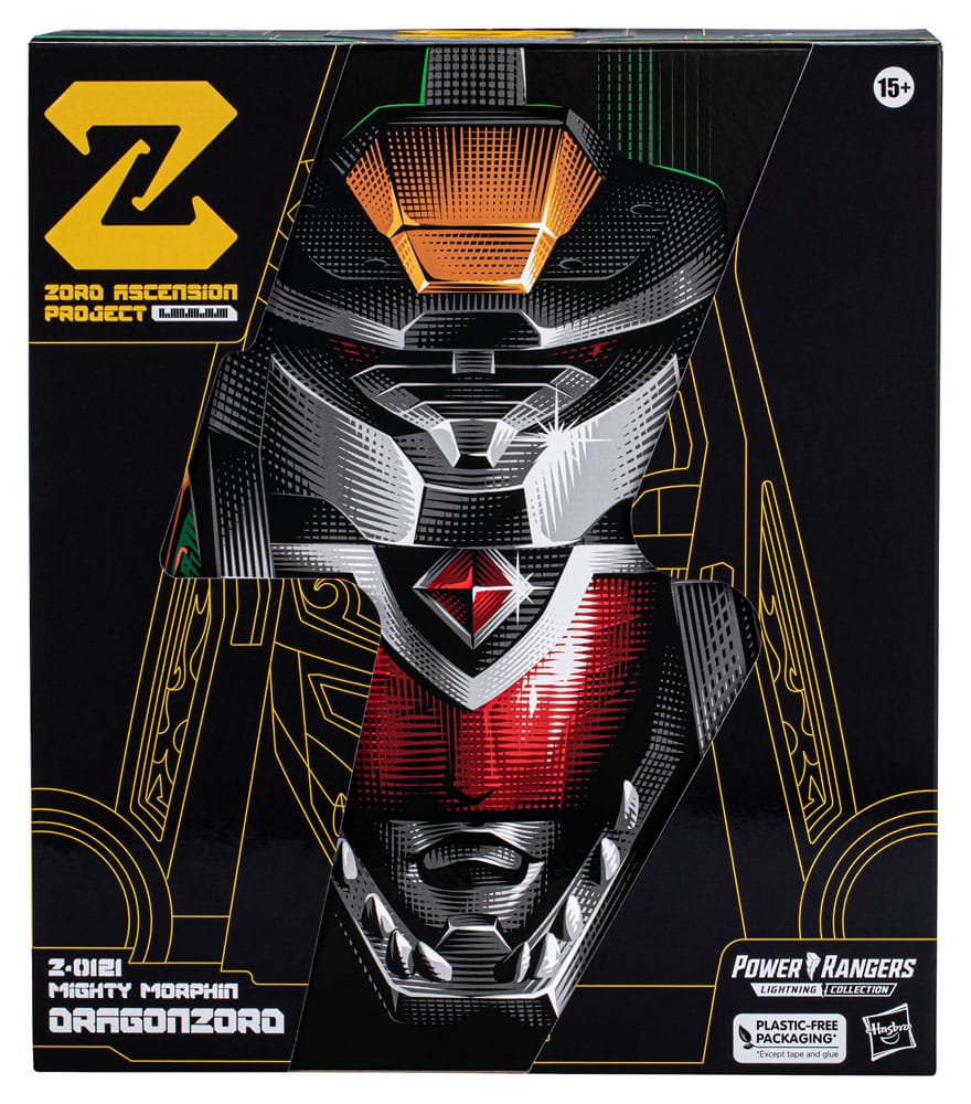 Power Rangers Z-0121 Mighty Morphin Dragonzord 25cm Lightning Collection Zord Ascension Project Action Figure