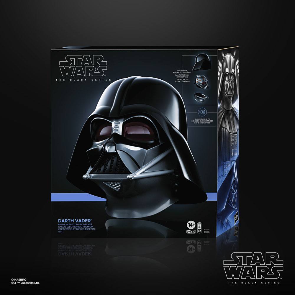 Star Wars Obi-Wan Kenobi Black Series Darth Vader Electronic Helmet