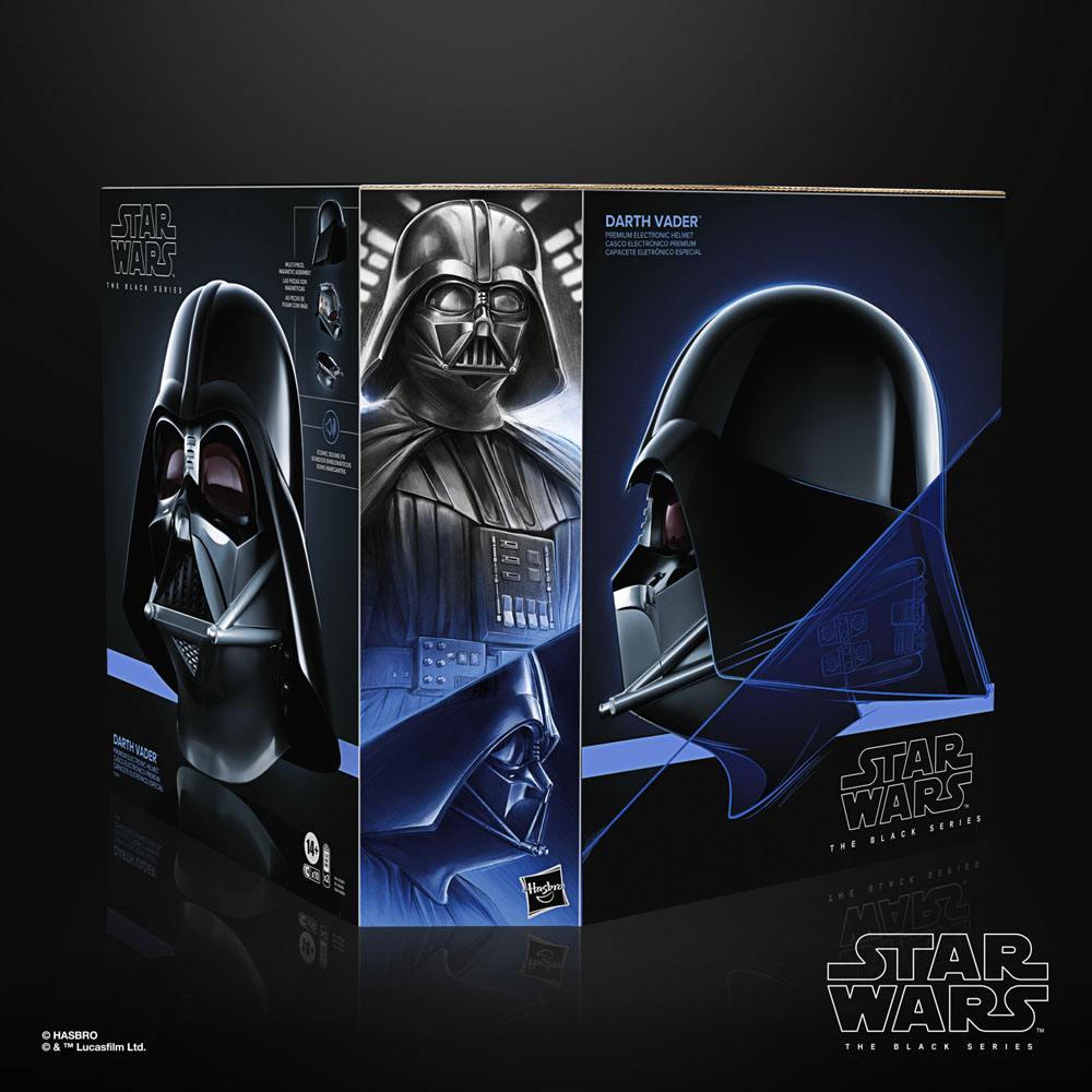 Star Wars Obi-Wan Kenobi Black Series Darth Vader Electronic Helmet