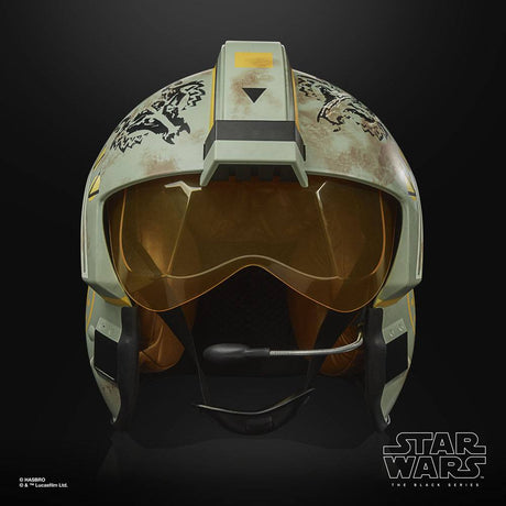 Star Wars: The Mandalorian Trapper Wolf 2023 Black Series Electronic Helmet