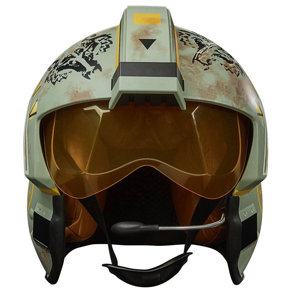 Star Wars: The Mandalorian Trapper Wolf 2023 Black Series Electronic Helmet