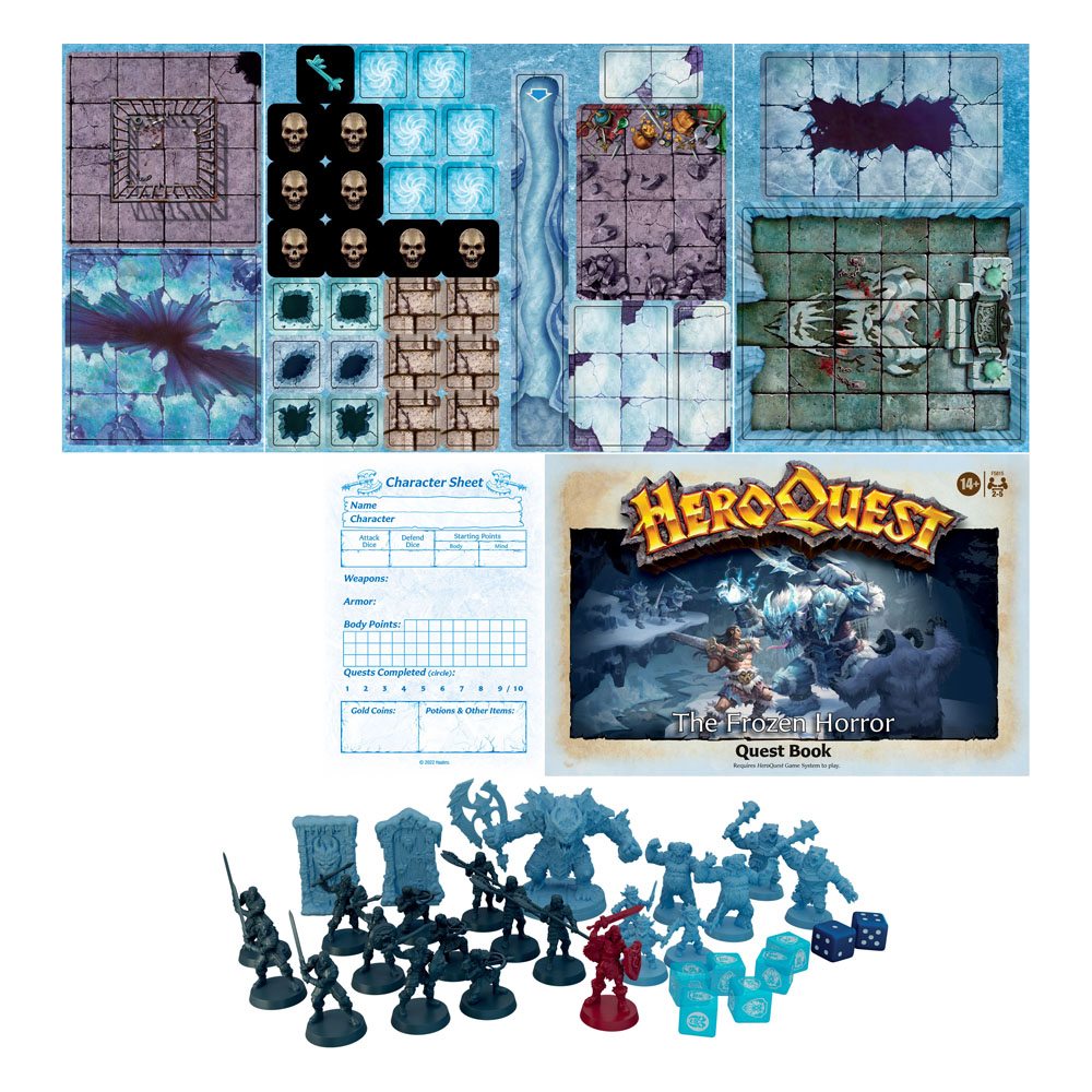 HeroQuest The Frozen Horror Quest Pack Board Game Expansion