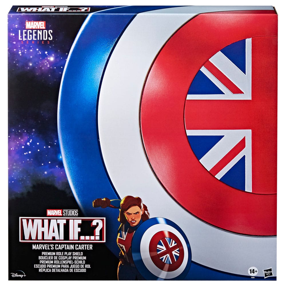 Marvel What If...? Marvel Legends Marvel's Captain Carter 60 cm Premium Role-Play Shield