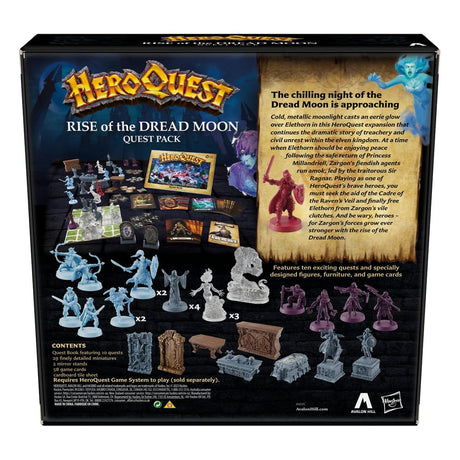 HeroQuest Rise of the Dread Moon Quest Pack Board Game Expansion