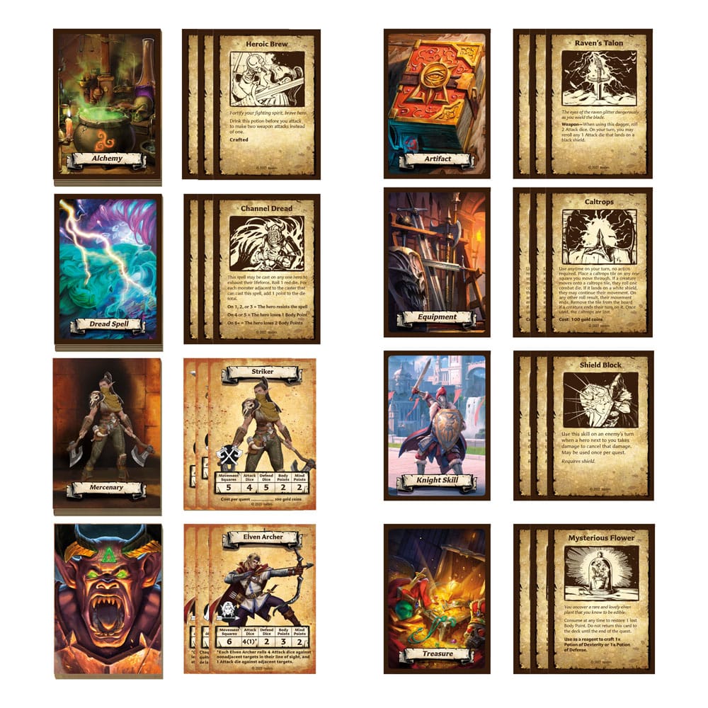 HeroQuest Rise of the Dread Moon Quest Pack Board Game Expansion