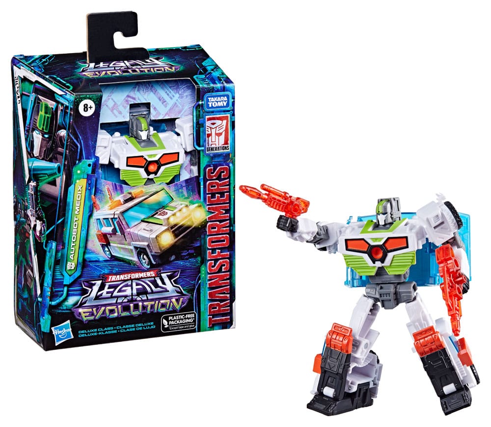 Transformers Generations Legacy Evolution Deluxe Class Autobot Medix 14cm Action Figure