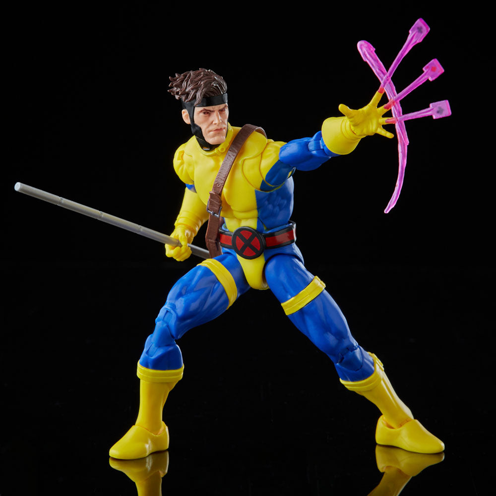 Marvel Legends X-Men 60th Anniversary Gambit, Marvels Banshee, Psylocke 15cm  Pack Action Figures