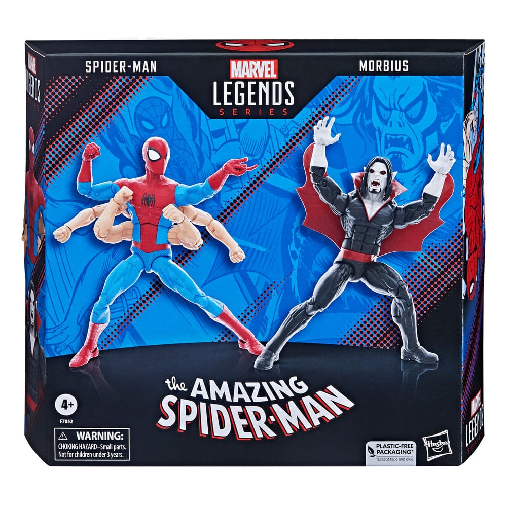 Marvel Legends The Amazing Spider-Man Spider-Man & Morbius 15cm Action Figure 2-Pack