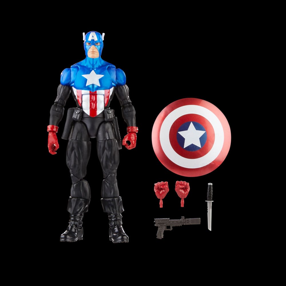 Marvel Legends Avengers: Beyond Earth's Mightiest Captain America (Bucky Barnes) 15cm Action Figure